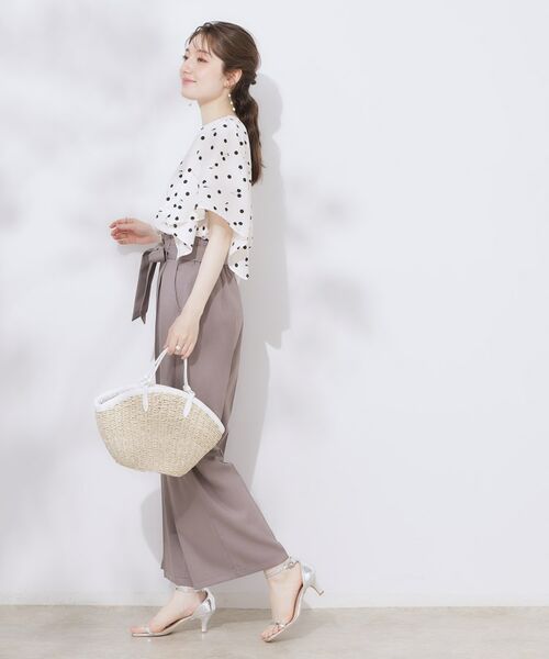 Couture Brooch / クチュールブローチ シャツ・ブラウス | さくらんぼドットブラウス | 詳細12