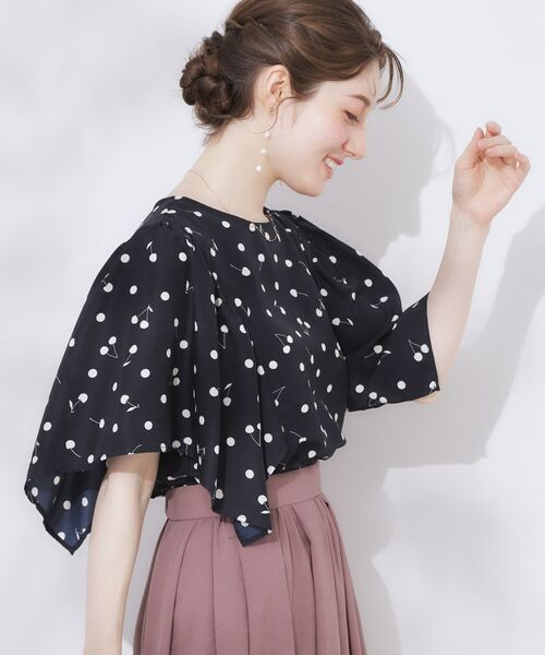 Couture Brooch / クチュールブローチ シャツ・ブラウス | さくらんぼドットブラウス | 詳細2