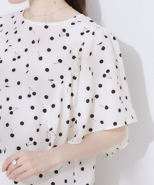 Couture Brooch / クチュールブローチ シャツ・ブラウス | さくらんぼドットブラウス | 詳細20