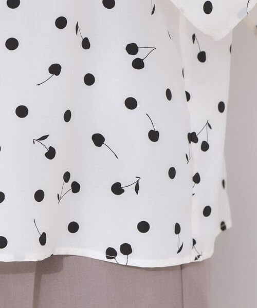 Couture Brooch / クチュールブローチ シャツ・ブラウス | さくらんぼドットブラウス | 詳細21
