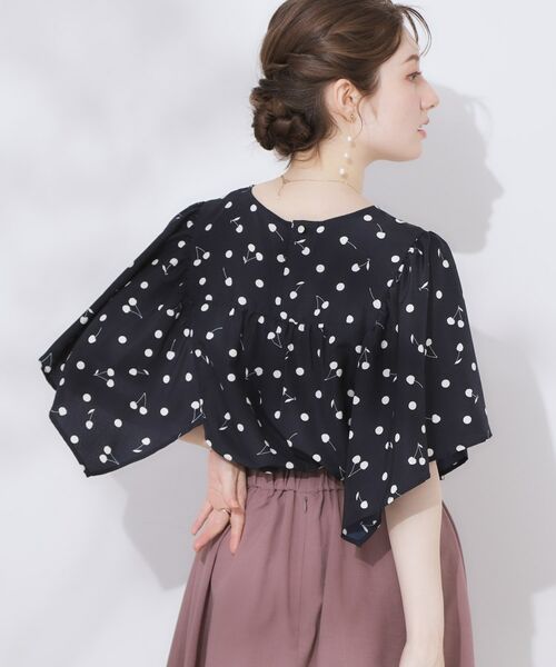 Couture Brooch / クチュールブローチ シャツ・ブラウス | さくらんぼドットブラウス | 詳細3