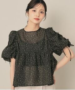 Couture Brooch / クチュールブローチ チュニック | シアーフラワーチュニック