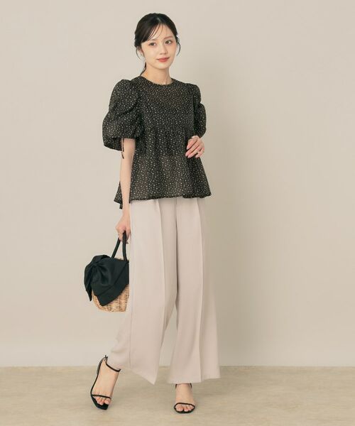 Couture Brooch / クチュールブローチ チュニック | シアーフラワーチュニック | 詳細11