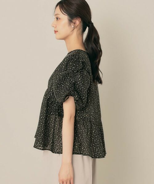 Couture Brooch / クチュールブローチ チュニック | シアーフラワーチュニック | 詳細16