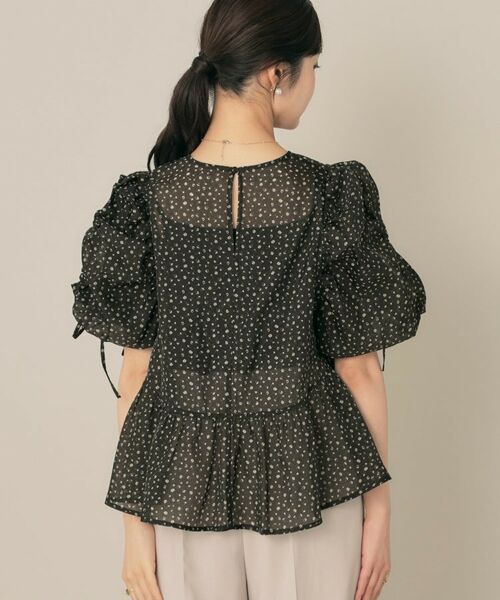 Couture Brooch / クチュールブローチ チュニック | シアーフラワーチュニック | 詳細17