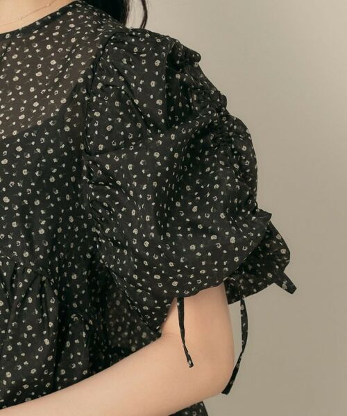 Couture Brooch / クチュールブローチ チュニック | シアーフラワーチュニック | 詳細20