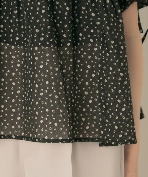 Couture Brooch / クチュールブローチ チュニック | シアーフラワーチュニック | 詳細21