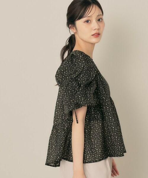 Couture Brooch / クチュールブローチ チュニック | シアーフラワーチュニック | 詳細9