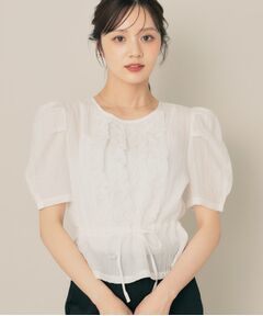 Couture Brooch / クチュールブローチ シャツ・ブラウス | フリル5分袖ブラウス