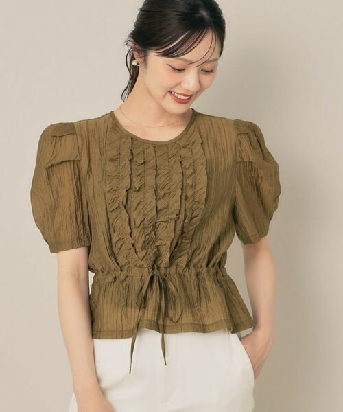 Couture Brooch / クチュールブローチ シャツ・ブラウス | フリル5分袖ブラウス | 詳細15