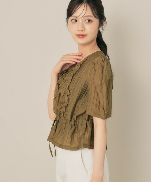 Couture Brooch / クチュールブローチ シャツ・ブラウス | フリル5分袖ブラウス | 詳細16