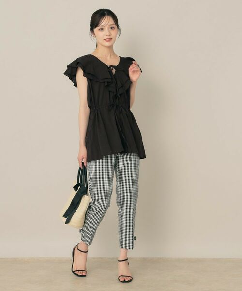 Couture Brooch / クチュールブローチ チュニック | フリルカラーチュニックブラウス | 詳細11