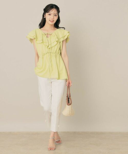 Couture Brooch / クチュールブローチ チュニック | フリルカラーチュニックブラウス | 詳細18