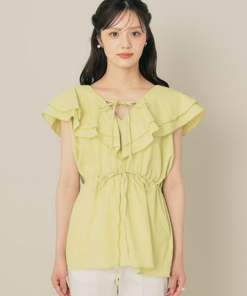 Couture Brooch / クチュールブローチ チュニック | フリルカラーチュニックブラウス | 詳細22
