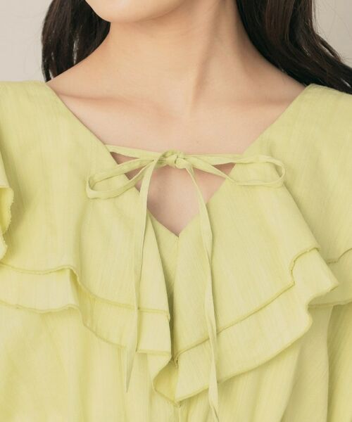 Couture Brooch / クチュールブローチ チュニック | フリルカラーチュニックブラウス | 詳細25