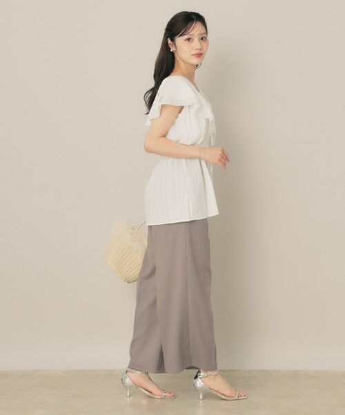 Couture Brooch / クチュールブローチ チュニック | フリルカラーチュニックブラウス | 詳細5