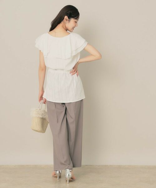 Couture Brooch / クチュールブローチ チュニック | フリルカラーチュニックブラウス | 詳細6