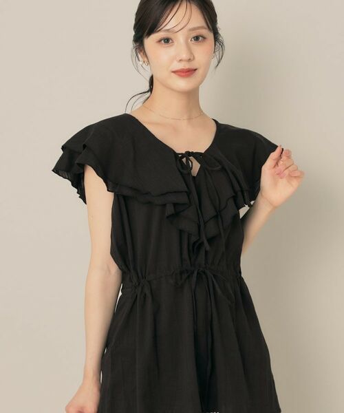 Couture Brooch / クチュールブローチ チュニック | フリルカラーチュニックブラウス | 詳細8