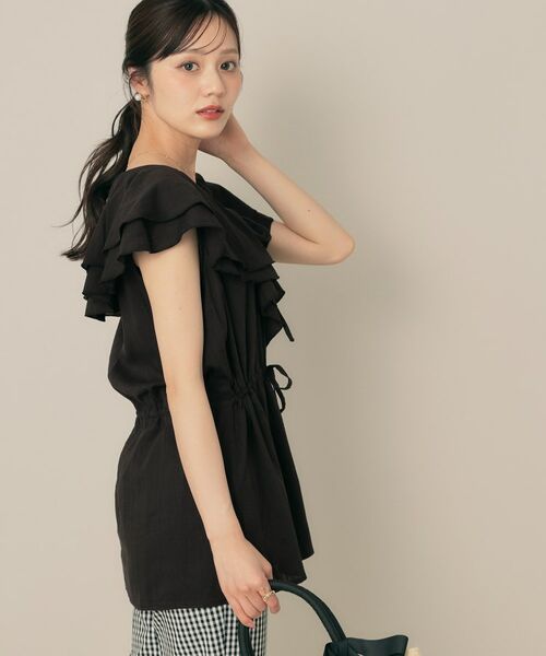 Couture Brooch / クチュールブローチ チュニック | フリルカラーチュニックブラウス | 詳細9