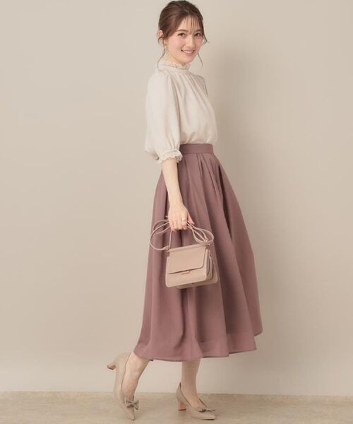 ブラウス シャツ 「華やか・大人可愛い・5分袖」エンブロレース前後2WAYブラウス レディース 華やか・大人可愛い・5分袖】エンブロレース前後2WAYブラウス