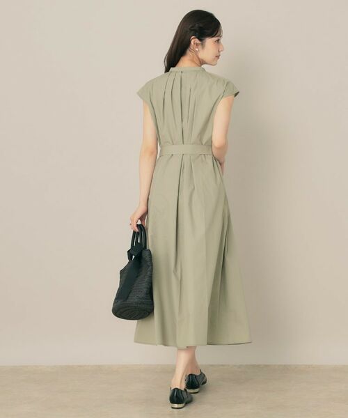Couture Brooch / クチュールブローチ ロング・マキシ丈ワンピース | 【Aライン・細見え】フロントタックシャツワンピース | 詳細21