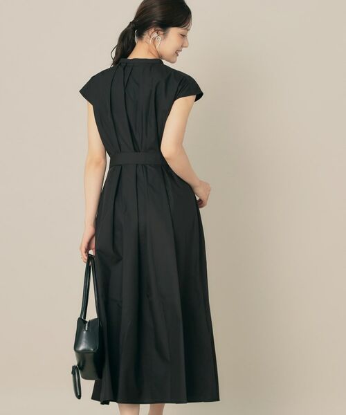 Couture Brooch / クチュールブローチ ロング・マキシ丈ワンピース | 【Aライン・細見え】フロントタックシャツワンピース | 詳細6