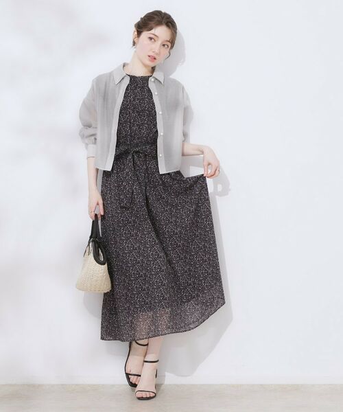 Couture Brooch / クチュールブローチ シャツ・ブラウス | 【洗える・秋まで使える】パール調ボタンシアーシャツ | 詳細14