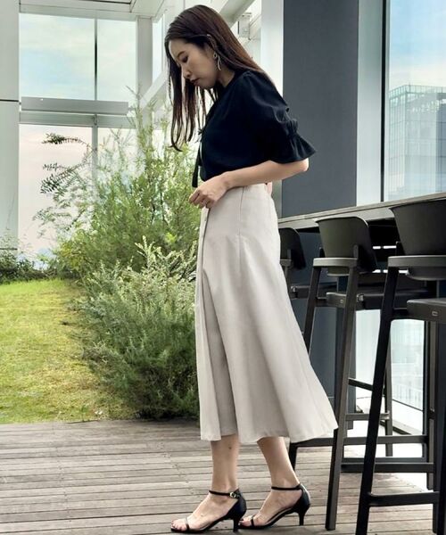 Couture Brooch / クチュールブローチ シャツ・ブラウス | 【大人可愛い・5分袖・通勤】デザインタイブラウス | 詳細17