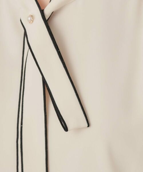 Couture Brooch / クチュールブローチ シャツ・ブラウス | 【大人可愛い・5分袖・通勤】デザインタイブラウス | 詳細30