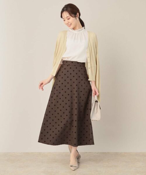 Couture Brooch / クチュールブローチ カーディガン・ボレロ | ラメリブVネックカーディガン | 詳細11