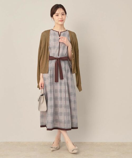 Couture Brooch / クチュールブローチ カーディガン・ボレロ | ラメリブVネックカーディガン | 詳細25