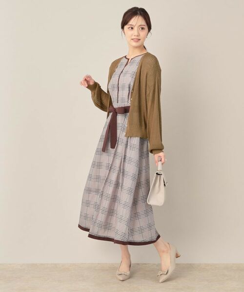 Couture Brooch / クチュールブローチ カーディガン・ボレロ | ラメリブVネックカーディガン | 詳細26