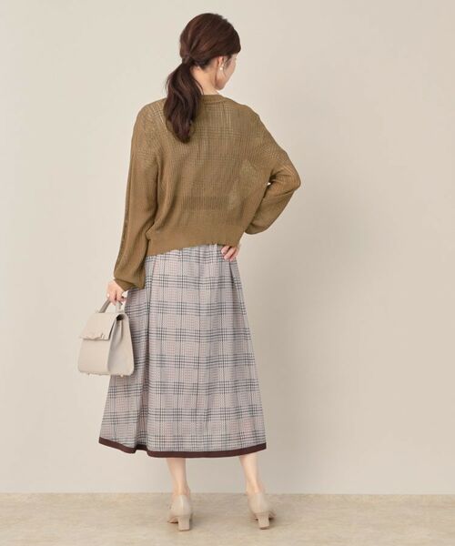 Couture Brooch / クチュールブローチ カーディガン・ボレロ | ラメリブVネックカーディガン | 詳細27