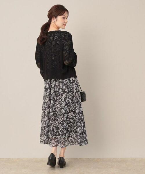 Couture Brooch / クチュールブローチ カーディガン・ボレロ | ラメリブVネックカーディガン | 詳細6