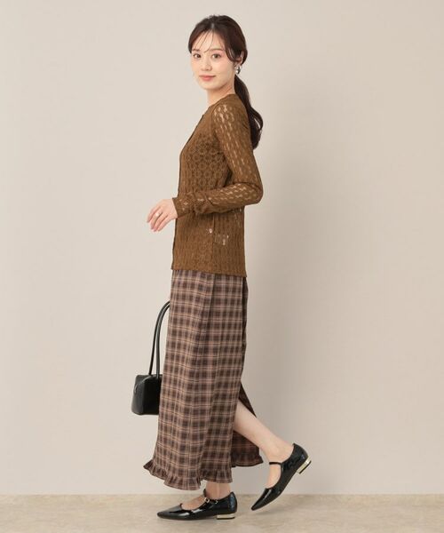 Couture Brooch / クチュールブローチ カーディガン・ボレロ | レースリングドットカーディガン | 詳細19