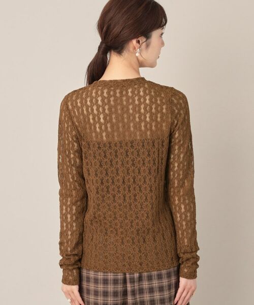 Couture Brooch / クチュールブローチ カーディガン・ボレロ | レースリングドットカーディガン | 詳細24