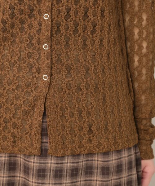 Couture Brooch / クチュールブローチ カーディガン・ボレロ | レースリングドットカーディガン | 詳細27
