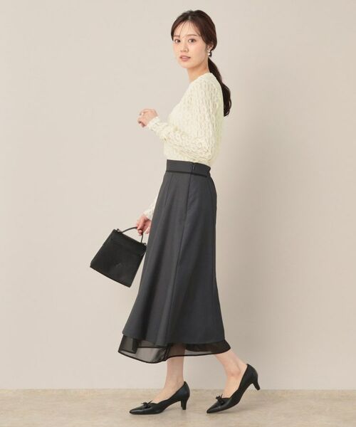 Couture Brooch / クチュールブローチ カーディガン・ボレロ | レースリングドットカーディガン | 詳細5