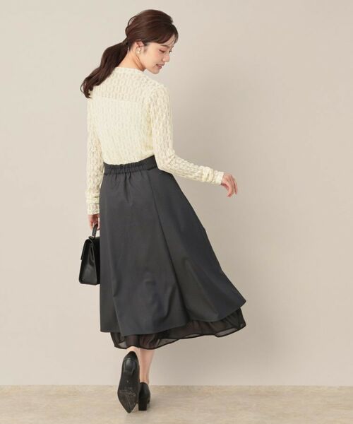 Couture Brooch / クチュールブローチ カーディガン・ボレロ | レースリングドットカーディガン | 詳細6