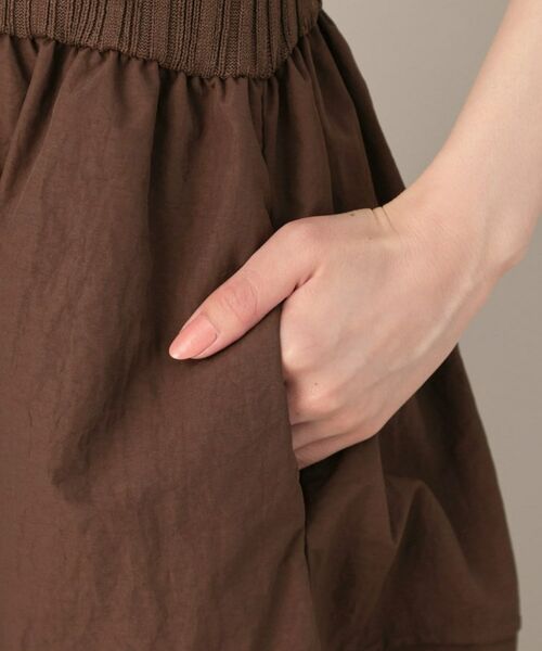 Couture Brooch / クチュールブローチ ロング・マキシ丈ワンピース | 5分袖ドッキングワンピース | 詳細20