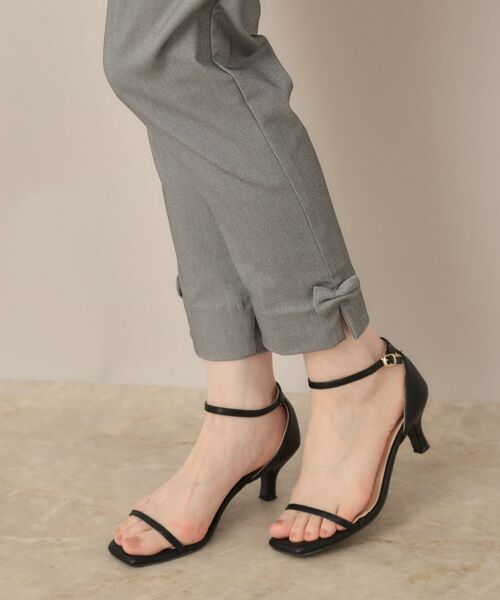 Couture Brooch / クチュールブローチ パンツ | 【らくちん・キレイ見え】リボンハイパーストレッチパンツ | 詳細27