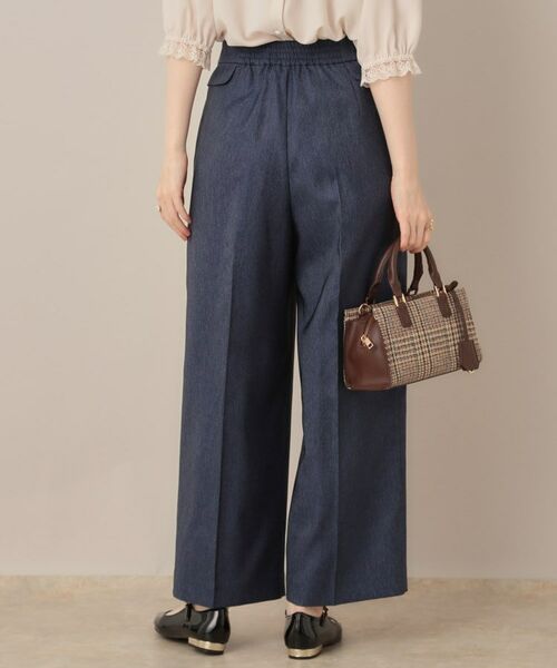 Couture Brooch / クチュールブローチ パンツ | 【マシンウォッシャブル・スッキリ見え】デニムライク釦デザインパンツ | 詳細19