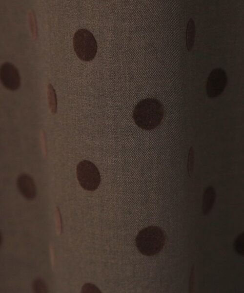 Couture Brooch / クチュールブローチ ロング・マキシ丈スカート | フロッキードットフレアスカート | 詳細14