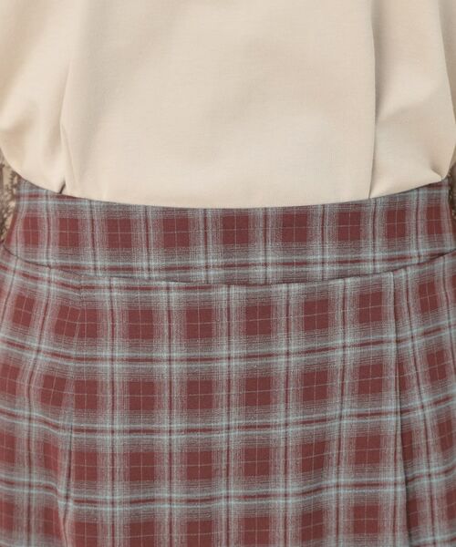 Couture Brooch / クチュールブローチ ロング・マキシ丈スカート | チェック裾フリルスカート | 詳細25