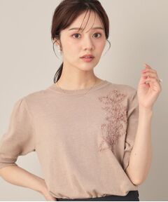 Couture Brooch / クチュールブローチ ニット・セーター | オーガンフリルフラワーニット