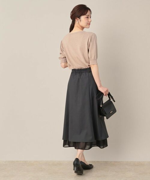 Couture Brooch / クチュールブローチ ニット・セーター | オーガンフリルフラワーニット | 詳細18