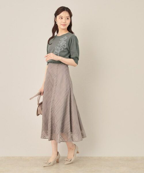 Couture Brooch / クチュールブローチ ニット・セーター | オーガンフリルフラワーニット | 詳細2