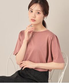 Couture Brooch / クチュールブローチ ニット・セーター | 【フェミニン・5分袖・通勤】配色フレアスリーブニット