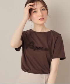 Couture Brooch / クチュールブローチ Tシャツ | テープ刺繍ロゴT