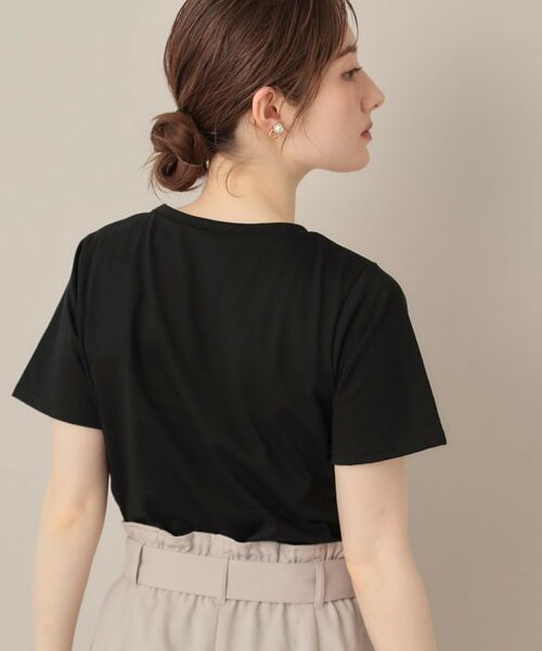 Couture Brooch / クチュールブローチ Tシャツ | テープ刺繍ロゴT | 詳細10